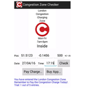 London Congestion Zone Checker APK
