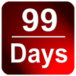 ステータスバーのカウントダウン