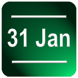Date Status Bar 2 ไอคอน