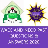 WAEC and NECO Past Questions & Answers 2020 Affiche