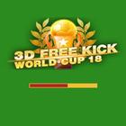 3D Free Kick Worid Cup 18 لعبه иконка