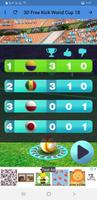 3D Free Kick Worid Cup 18 لعبه скриншот 1