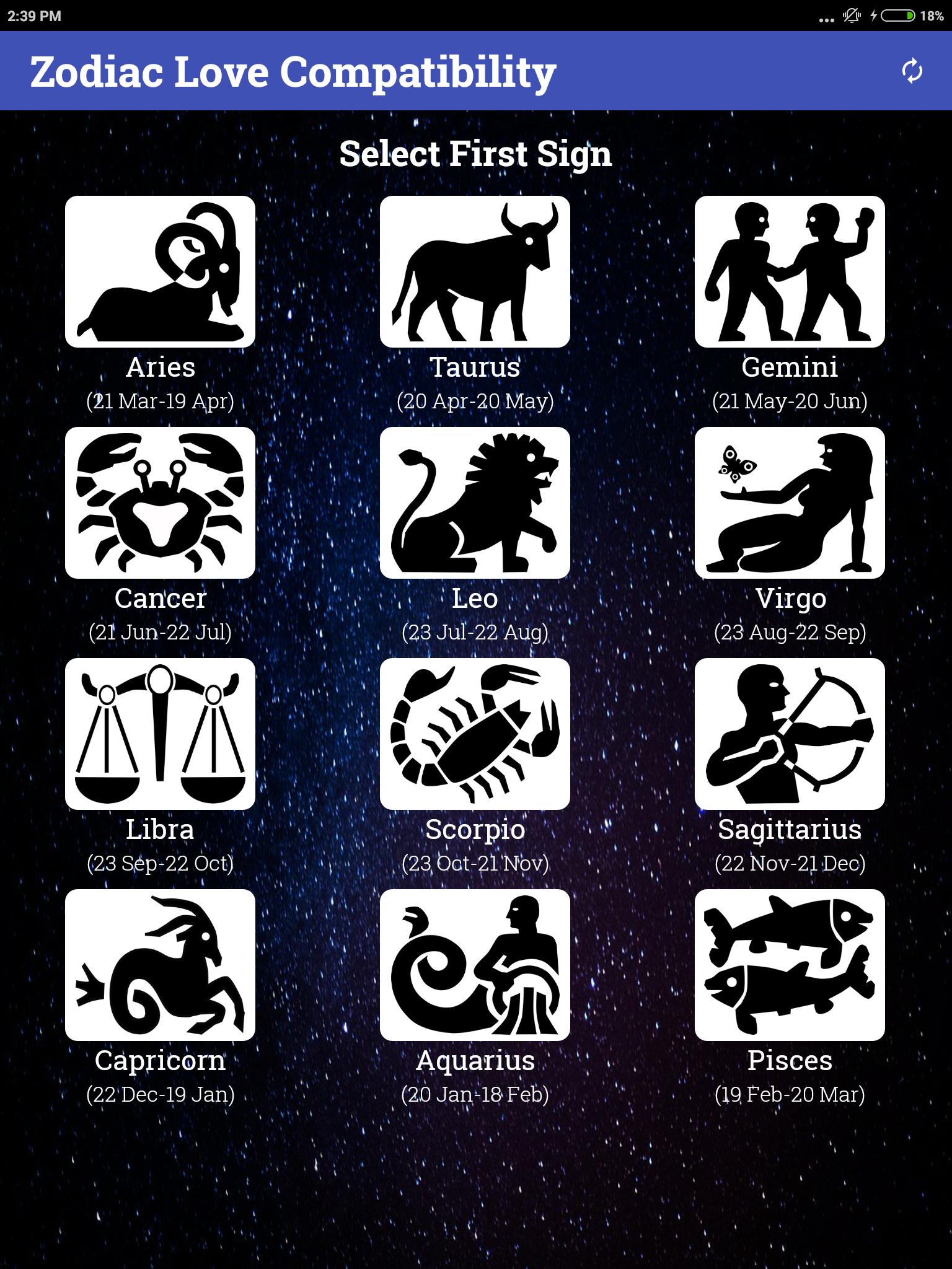 Android İndirme için Love Compatibility Match - Zodiac Sign 