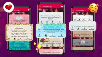 Romantic Love Messages SMS App Affiche
