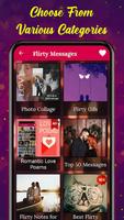 Romantic Love Messages SMS App скриншот 1