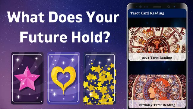 Screenshot 1 for Tarot Future Readings & Teller