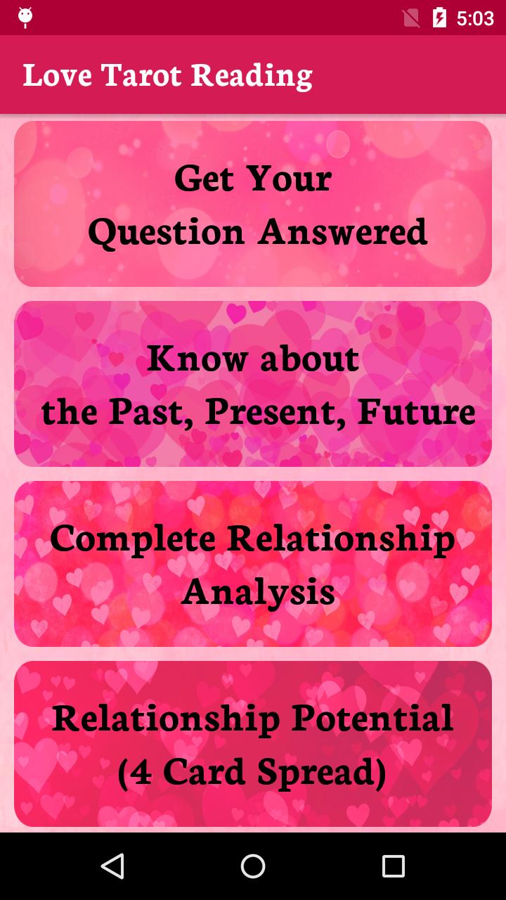 Tarot Card Reader - Free Love Horoscope Analysis for Android - APK Download