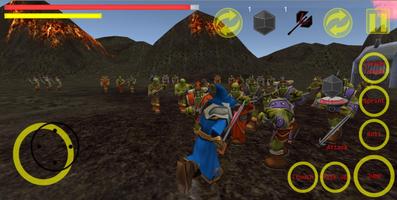 Gondor Battle: RPG Combat Game Screenshot 1
