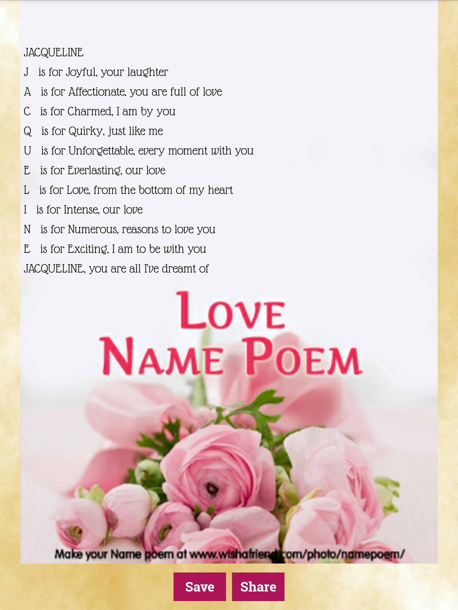 Name Meaning Generator Acrostic Name Poem Maker For Android Apk Download