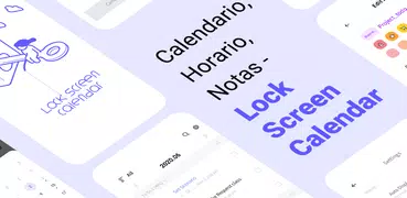LockScreen Calendar-Calendario