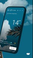 Lockscreen Weather - forecast تصوير الشاشة 1