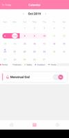 Period tracker - menstruation تصوير الشاشة 2