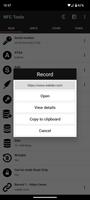 NFC Tools تصوير الشاشة 1