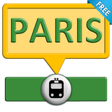 Métro Paris et guide icône