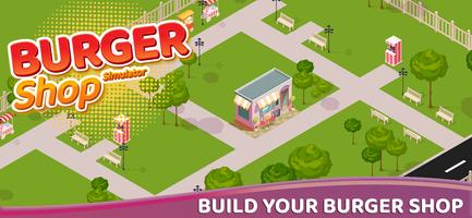 Burger Shop Simulator Affiche