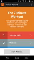 7 Minute-Workout Plakat