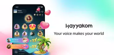 Hayyakom - Voice Chat Rooms