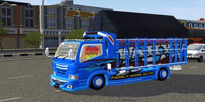 Mod Wahyu Abadi Truk Bussid スクリーンショット 1