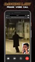 Dancing Lady Scary Video Call স্ক্রিনশট 1