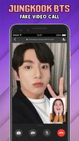 Jungkook BTS Fake Video Call ภาพหน้าจอ 1