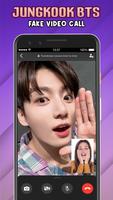 Jungkook BTS Fake Video Call ภาพหน้าจอ 2