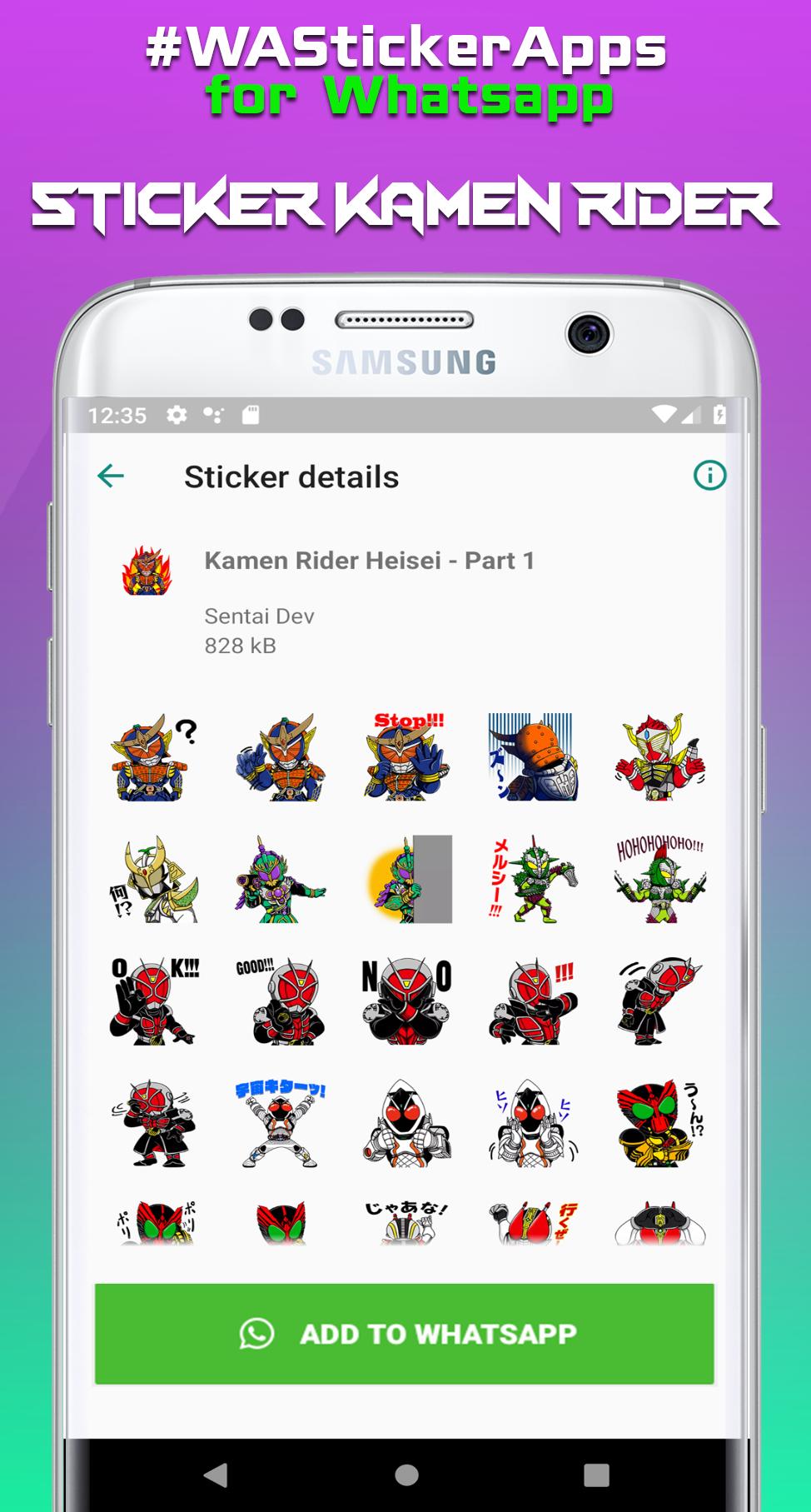 32 Ide Download  Stiker  Wa  Kamen Rider Terkeren Lokerstiker