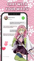 برنامه‌نما Waifu Call & Chat: Anime Lover عکس از صفحه