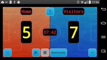 Soccer Scoreboard Lite capture d'écran 1