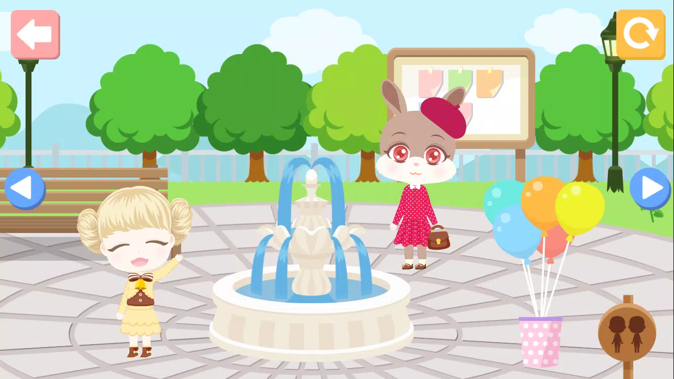 Skachat おしゃにまるライフ 着せ替え遊びが楽しい子供向けアプリ Apk Dlya Android