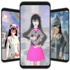 Sakura School Wallpaper HD icon