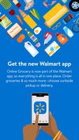 Walmart Grocery الملصق