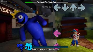 Rainbow Vs FNF MOD Test captura de pantalla 1