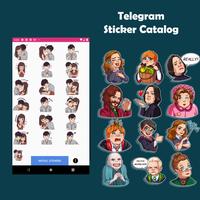 Telegram Stickers পোস্টার
