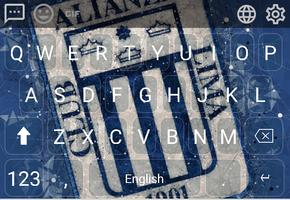 Teclado Alianza Lima Plakat