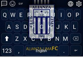 Teclado Alianza Lima ảnh chụp màn hình 1