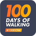 100 Days of Walking أيقونة