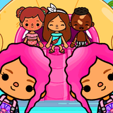Summer TOCA boca World Town walkthrough أيقونة