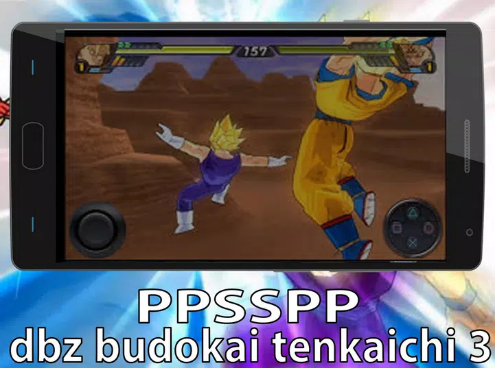 Descarga de APK PPSSPP Dragonballz Budokai 3 para Android