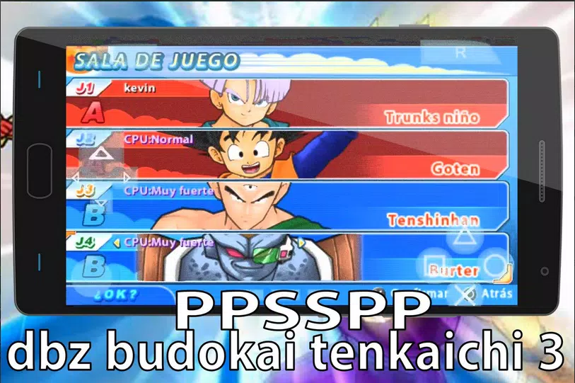 dragon ball z Budokai Tenkaichi 3 mod no emulador AetherSX2