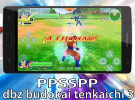 PPSSPP Dragonballz Budokai 3 tenkaichi Trick capture d'écran 2