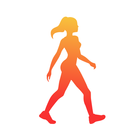 Weight Loss Walking: WalkFit 图标