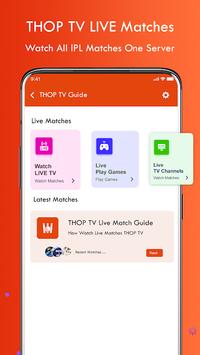 Thop TV- ThopTV Live Cricket,  poster