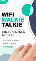 Walkie talkie- wifi intercom poster