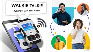PTT walkie talkie - wifi Call Plakat