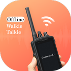 walkie talkie-sin internet icono