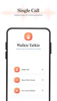talkie-walkie - sans internet Affiche