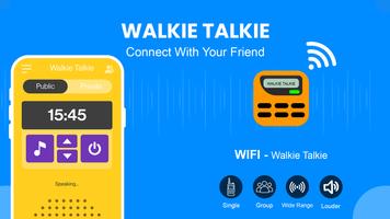 Walkie Talkie, interkom wifi poster