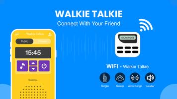Poster Walkie Talkie, Wi-Fi Intercom
