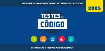 Testes de Código Oficiais 2025
