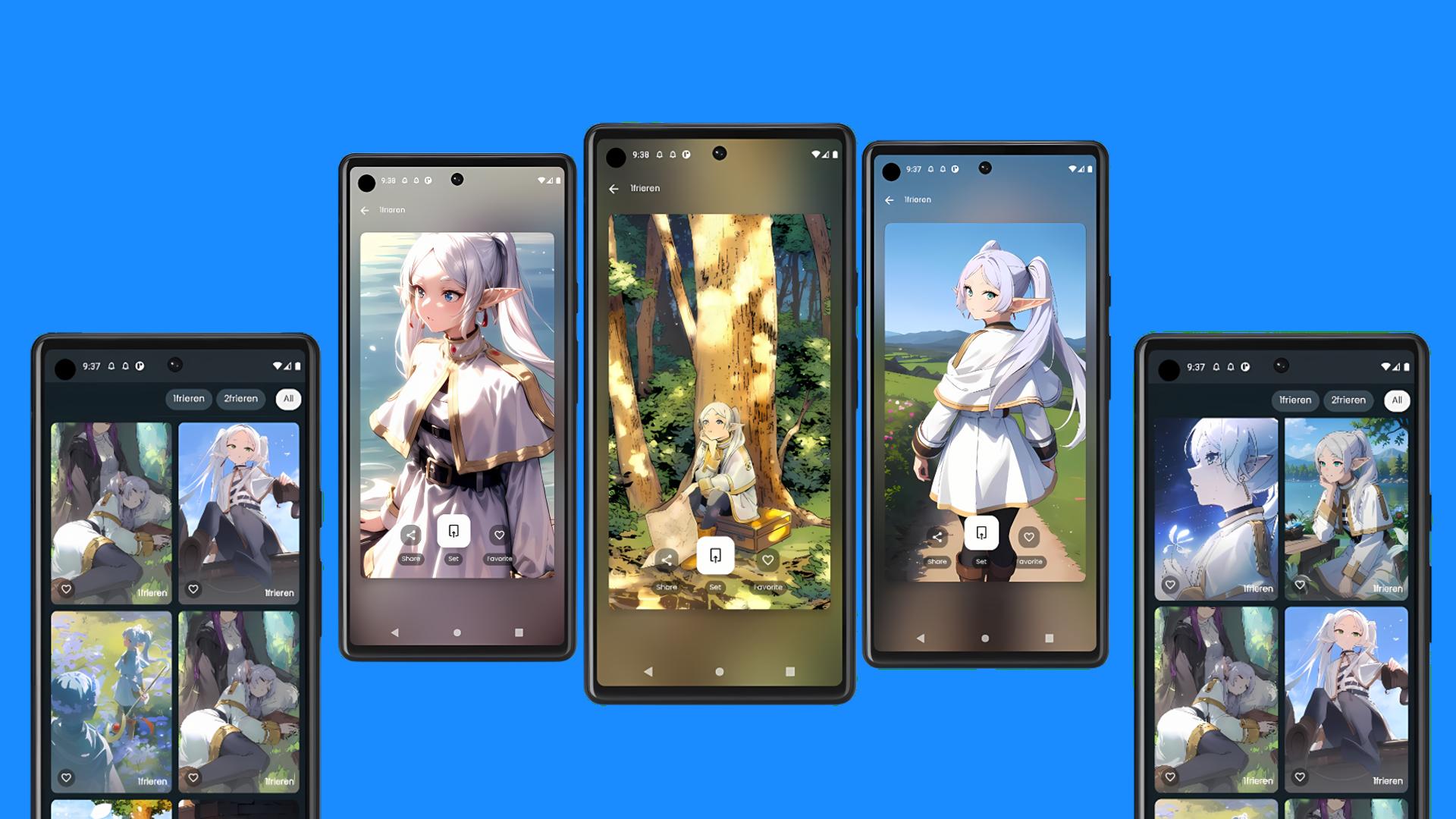 Скачать Frieren Anime Wallpapers 4K APK для Android